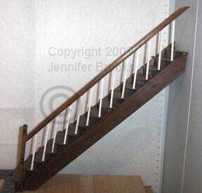 Dolls house stair rail 
